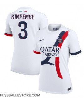 Günstige Paris Saint-Germain Presnel Kimpembe #3 Auswärtstrikot Damen 2024-25 Kurzarm